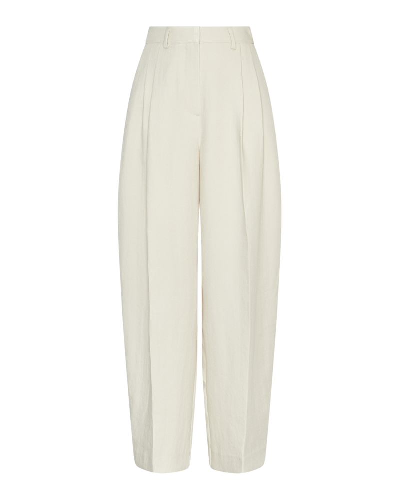 MSCH Esteriane HW Pants - Oatmeal Melange