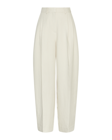 MSCH Esteriane HW Pants - Oatmeal Melange