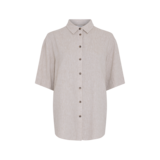 MSCH Viana Ginia 3/4 Shirt - Sand Melange