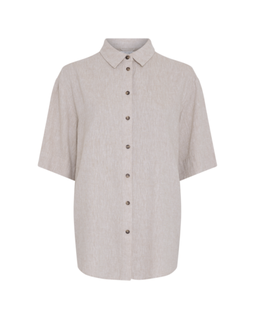MSCH Viana Ginia 3/4 Shirt - Sand Melange