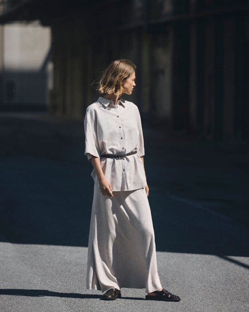 MSCH Viana Ginia Skirt - Sand Melange