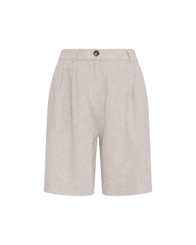 MSCH Viana Ginia HW Shorts - Sand Melange