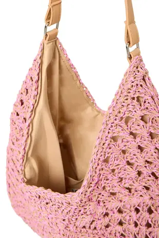 ICHI Amisse Bag - Golden Brown