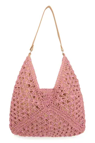 ICHI Amisse Bag - Golden Brown