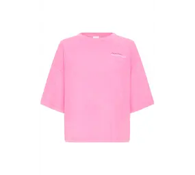 ICHI Nica Shirt - Wild Orchid/Fiery Red