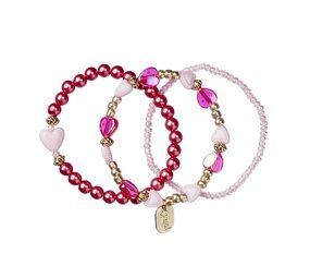 Souza Armband Tara hart roze