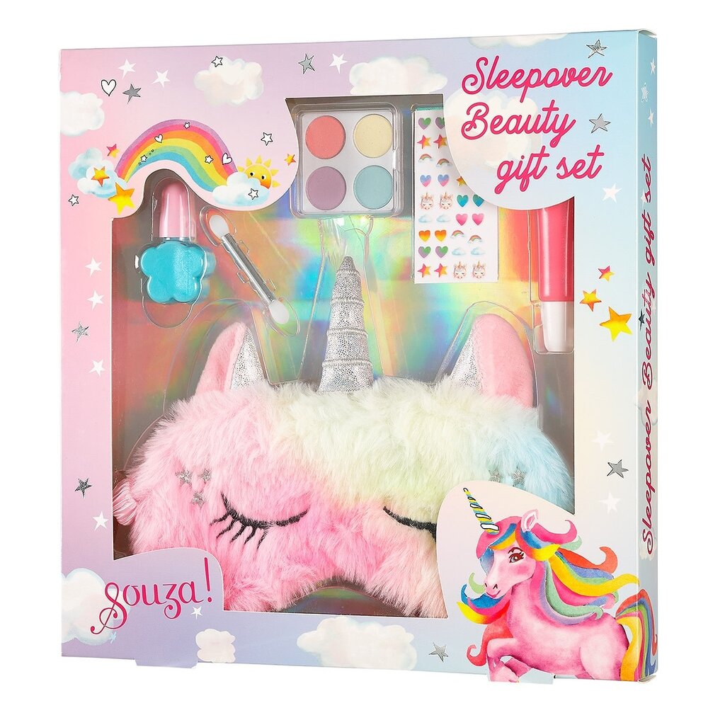 Souza Eenhoorn make up + slaapmasker set