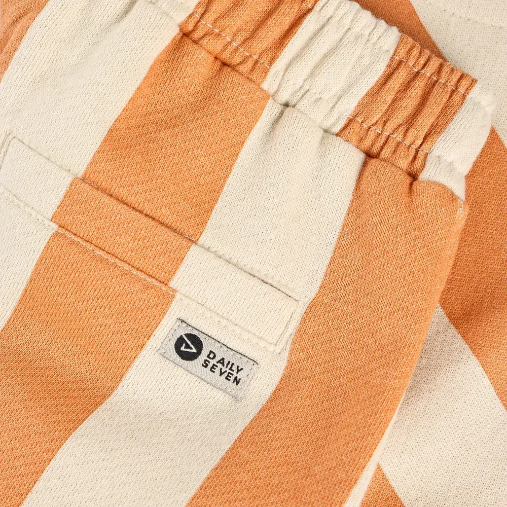 Daily7 Shorts Big Stripe - Sandstone
