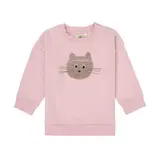 Lässig Kids Sweater GOTS Cat - Cloud Pink