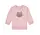 Kids Sweater GOTS Cat - Cloud Pink