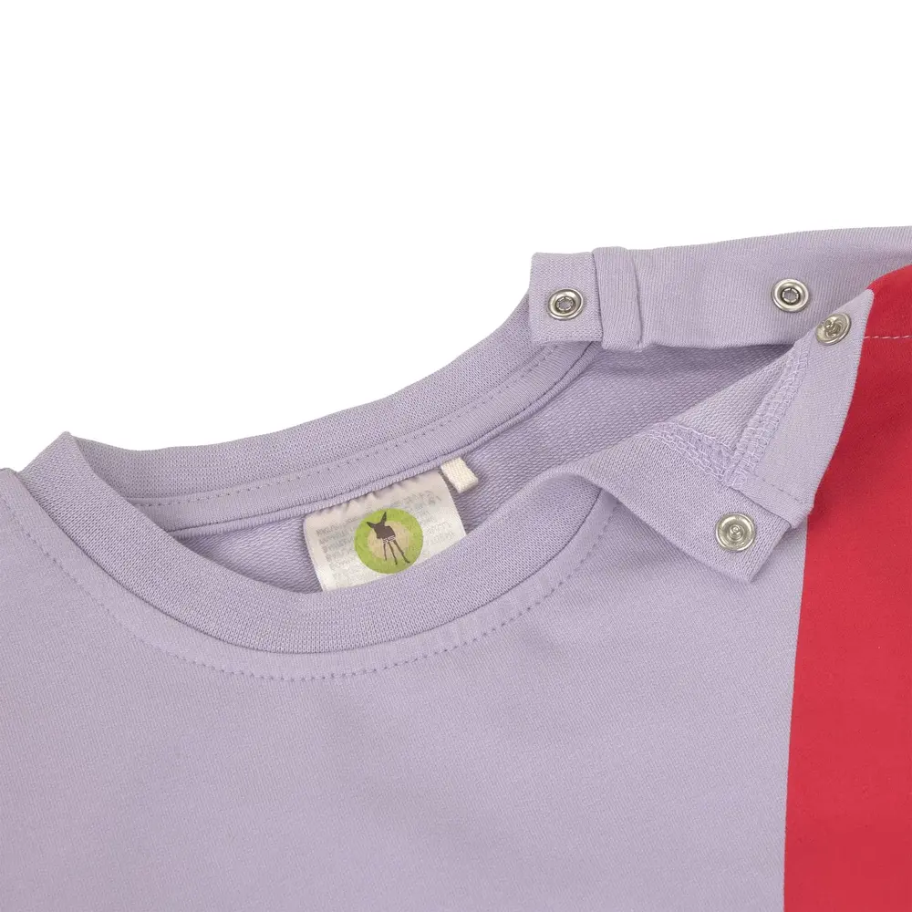 Lässig Kids Sweater GOTS - Pastel Lilac