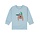 Kids Sweater GOTS Dog - Pale Blue
