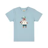 Lassig T-Shirt Jersey GOTS Dog - Pale Blue