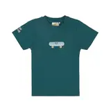 Lässig T-Shirt Jersey GOTS Skateboard - Teal Green