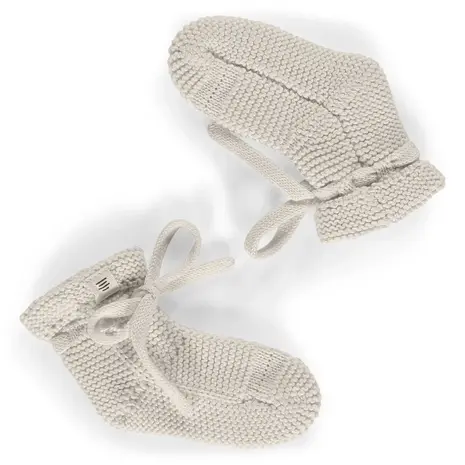 A Tiny Story Baby Slipper - Ivory