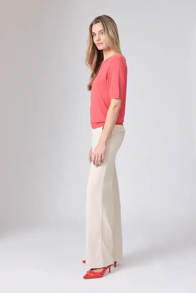 Corel Amsterdam Lilly Uni Wide Pants Sport – Sand