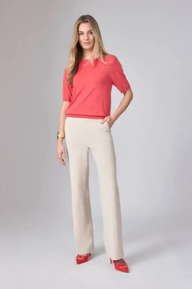 Corel Amsterdam Lilly Uni Wide Pants Sport – Sand