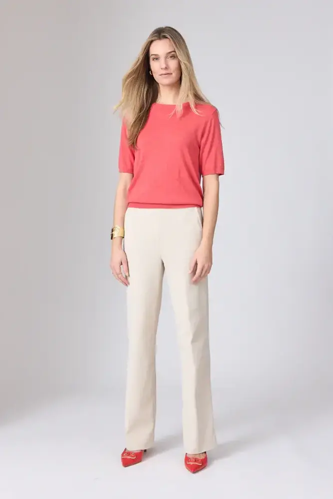 Corel Amsterdam Lilly Uni Wide Pants Sport – Sand