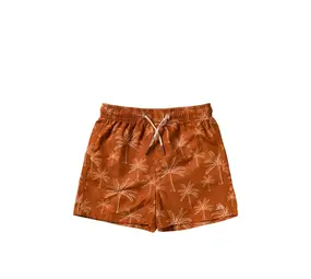 Salted Stories Palms | Swim Shorts | Bombay Brown