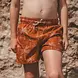 Salted Stories Palms | Swim Shorts | Bombay Brown