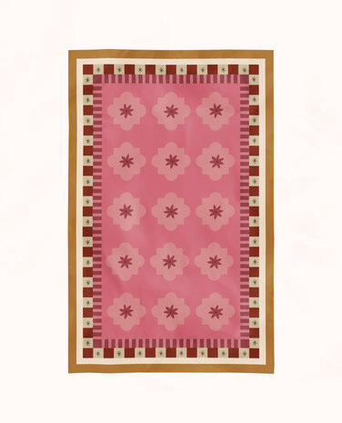 Casa Juna Tafelkleed Dusty Rose