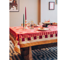 Casa Juna Tafelkleed Dusty Rose