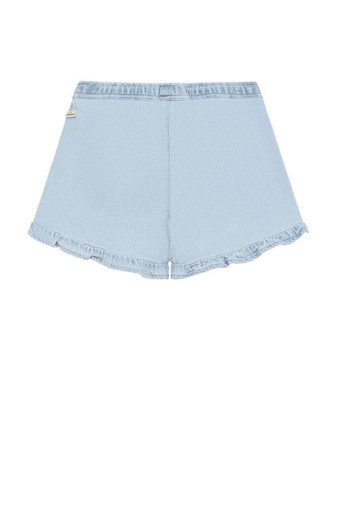 Daily7 Light weight Denim Shorts - Light Denim Blue
