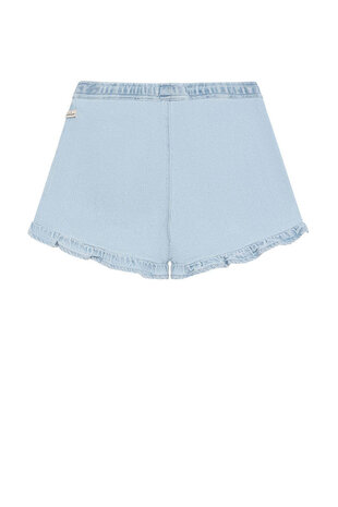 Daily7 Light weight Denim Shorts - Light Denim Blue