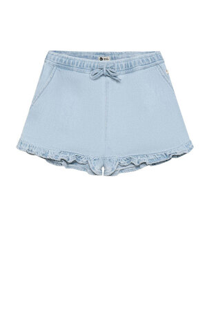 Daily7 Light weight Denim Shorts - Light Denim Blue