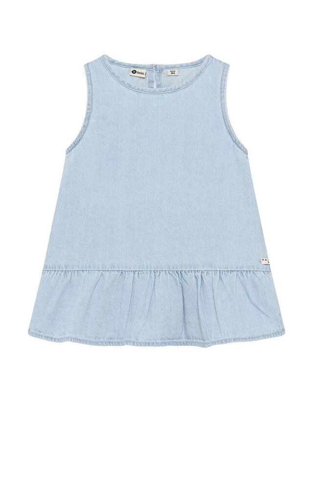 Daily7 Light Weight Denim Singlet - Light Denim Blue