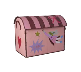 Rice Raffia Toy Baskets with HeroTheme