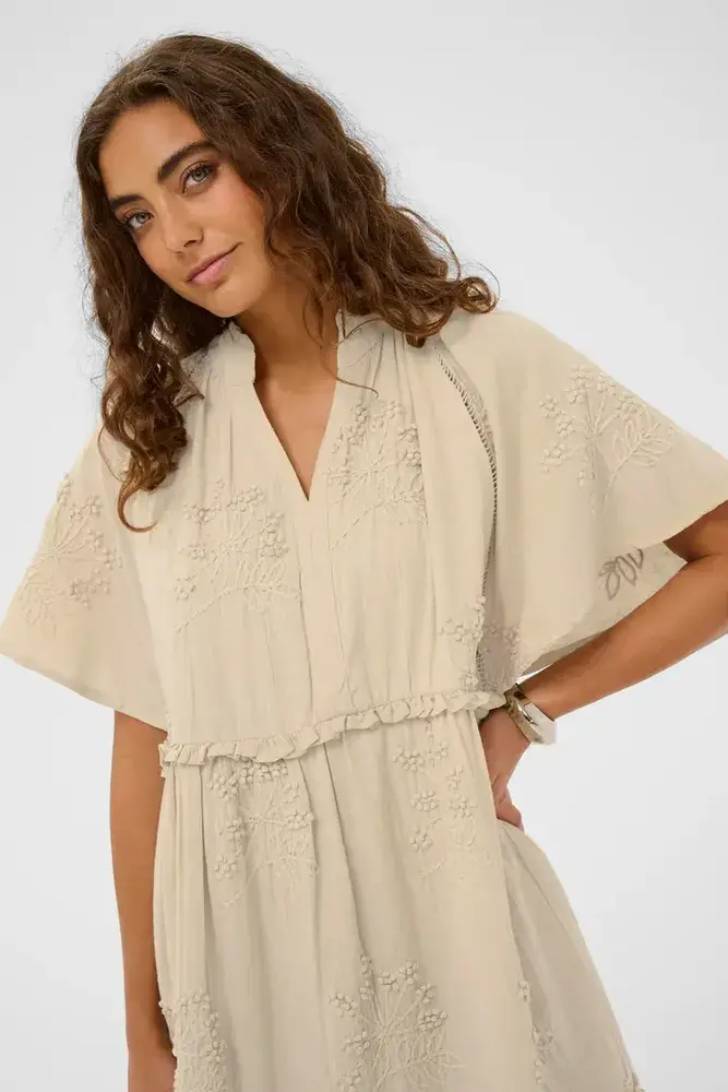 Culture Jalia Dress - Oyster Gray