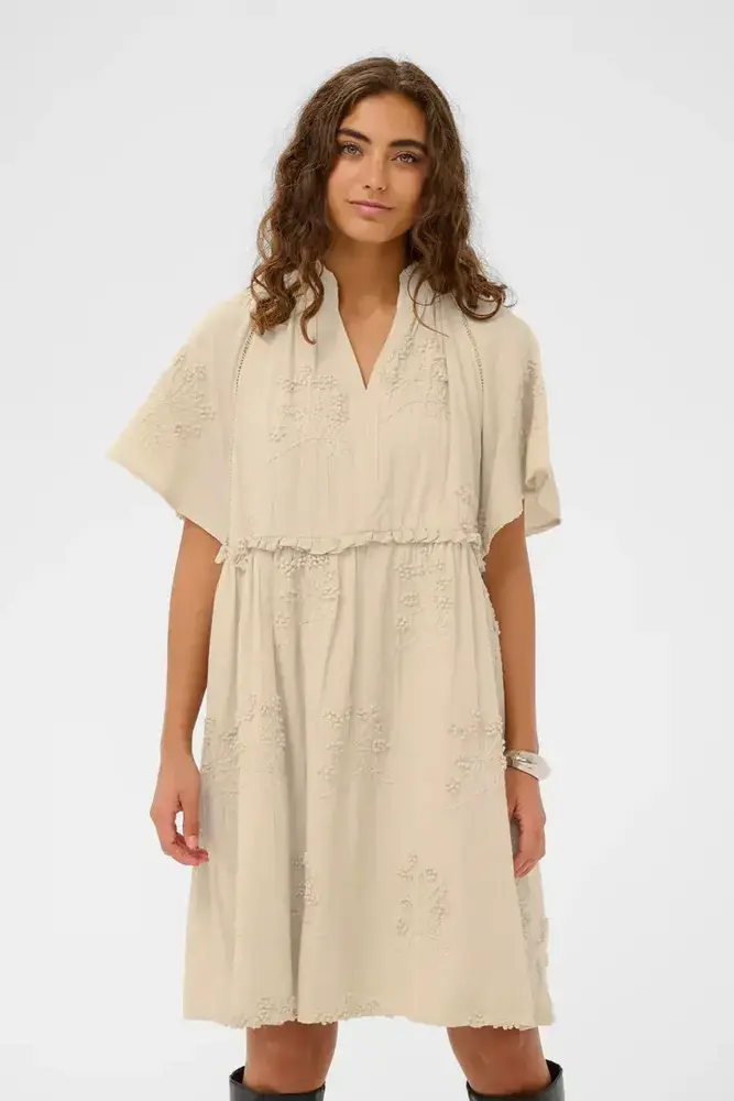 Culture Jalia Dress - Oyster Gray