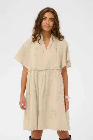 Culture Jalia Dress - Oyster Gray