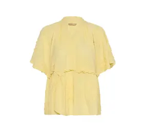 Culture Jalia Blouse - Lemon Meringue