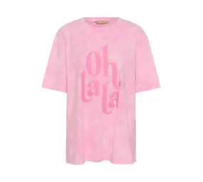 Culture Lala T-Shirt - Begonia Pink Wash