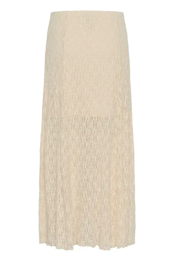 Culture Kine Lace Skirt - Whitecap