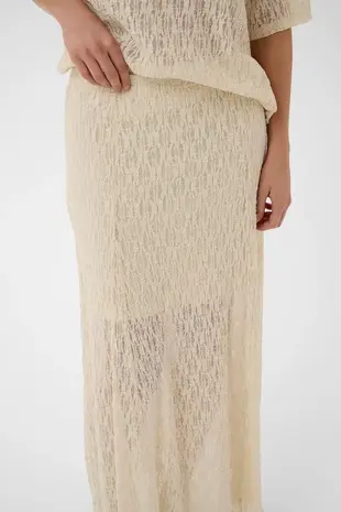 Culture Kine Lace Skirt - Whitecap