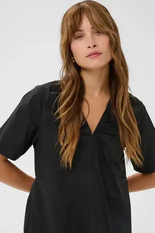 Culture Berri Antoinett SS Dress - Black