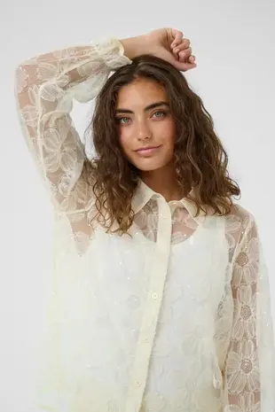 Culture Mera Shirt - Lemon Meringue