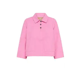 Culture Ayna Shirtjacket - Pink Stripe