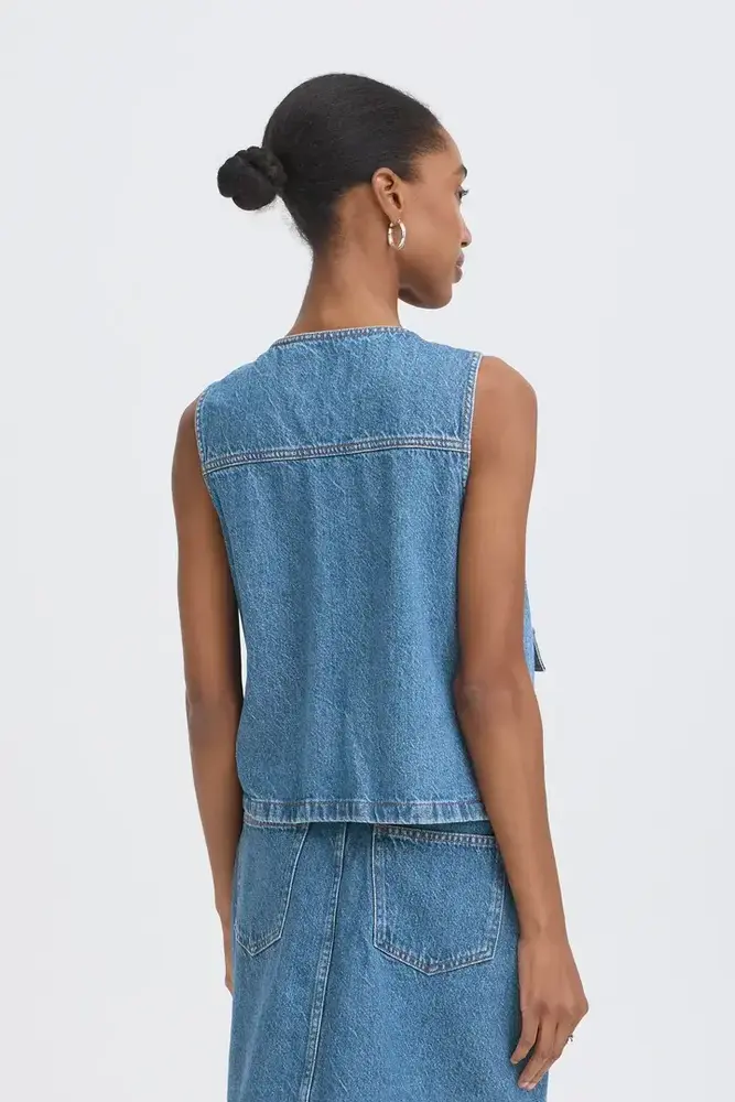 ICHI Pamila Waistcoat - Medium