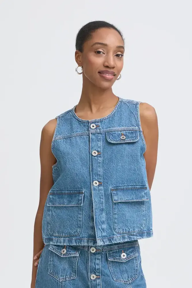 ICHI Pamila Waistcoat - Medium