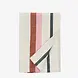 Madam Stoltz Striped kitchen towel - Pink/Rust