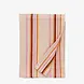 Madam Stoltz Striped kitchen towel - Pink/orange
