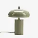 Madam Stoltz Enamel table lamp - Sage