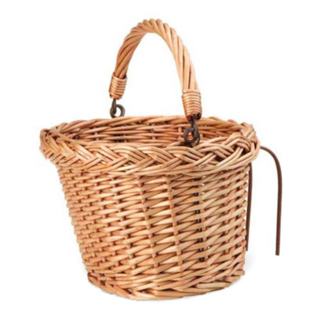 Mechato Fietsmandje van riet