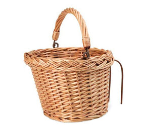 Mechato Fietsmandje van riet