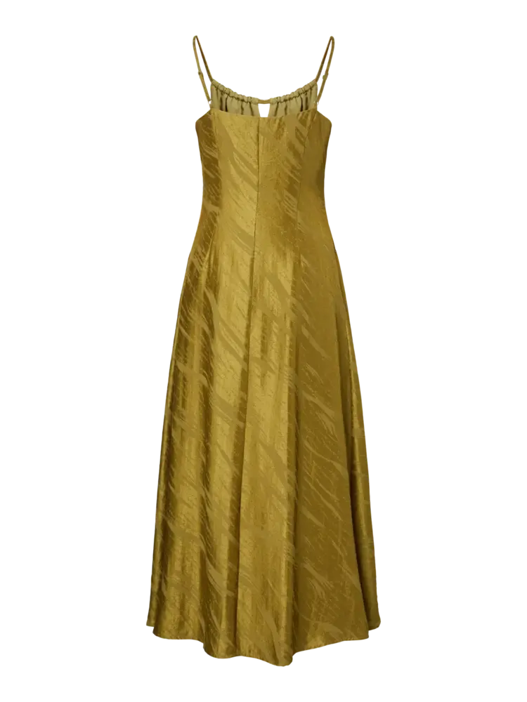 YAS Wimma Long Strap Dress – Winter Pear