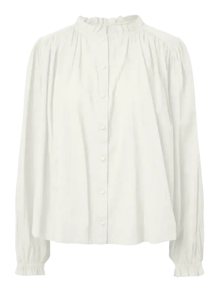 YAS Breeze LS Shirt – Star White